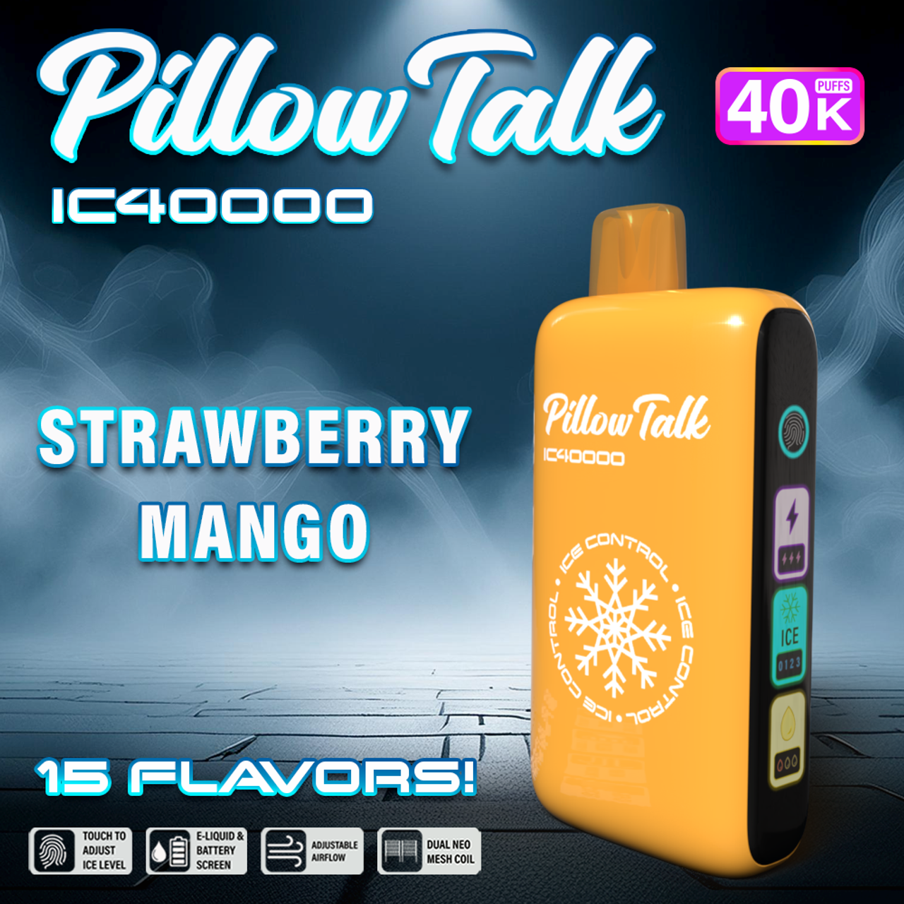 Pillow Talk Ice Control IC40000 Disposable Vape